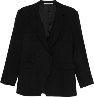 Tagliatore Astra Blazer - Dames - Blazers - Zwart - M - Leer - Jassen