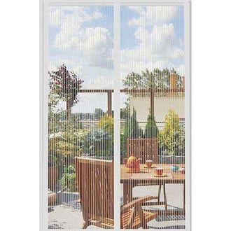 OEM Mosquitera Magn&eacute;tica Para Puertas/ventanas (150 X 240 Cm, Blanca), Cortina Antimoscas/insectos, Corredera Para Puertas De Patio, No Requiere Taladrar