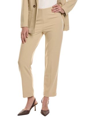 Anne Klein Pull On Hollywood Waist Straight Ankle Pant