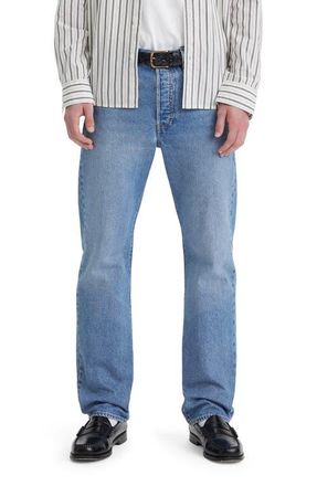 Levi's 501 Original Straight Leg Jeans in Chemicals at Nordstrom, Size 40 X 32