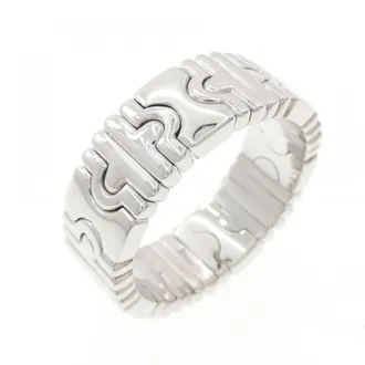 Bulgari White Gold (18K) Band Ring (Pre-Owned)