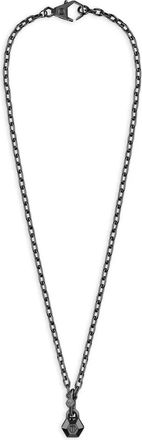 Philipp Plein Collana con pendente - Nero