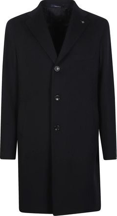 Tagliatore Coats - Heren - Mantel - Blauw - M - Jassen