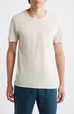 Alex Crane Organic Cotton Crewneck T-Shirt in Cream at Nordstrom, Size Xx-Large