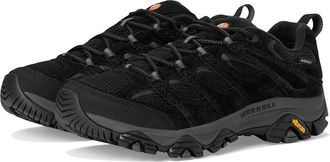 Merrell Moab 3 Waterproof Mens Shoes Black Night 1 : 10.5 M, Textile/Leather
