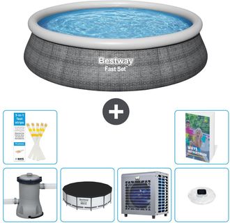 Bestway Piscina Bestway Fast Set Redonda - 457x84 Cm - 7-piezas S175