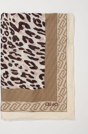 Liu Jo Sciarpa Liu Jo in viscosa con stampa animalier e monogram
