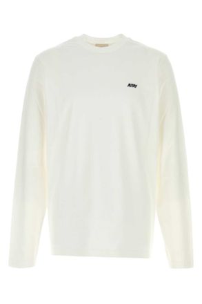 Autry White Cotton T Shirt