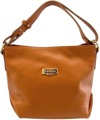 Baldinini Brown Cowhide Clutch Womens Bag
