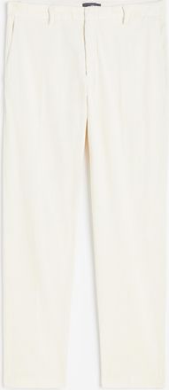 H&M Cordhose in Slim Fit - White