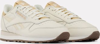 Reebok Classic Trainingsschuh REEBOK CLASSIC CLASSIC LEATHER, Gr. 37,5, chalk, alabaster, simplebeige, Leder, Synthetik, Schuhe Trainingsschuh