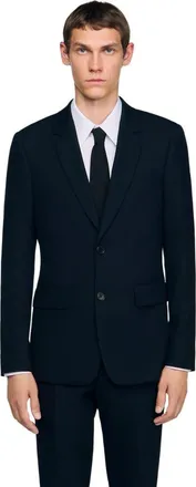 Sandro Wool suit jacket in Navy Blue at Nordstrom, Size 56