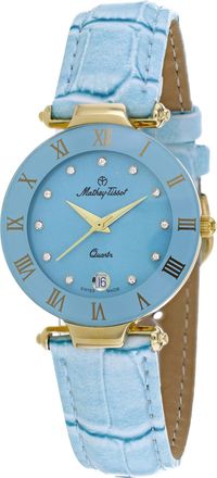 Mathey-Tissot Womens Coupole Blue Dial Watch