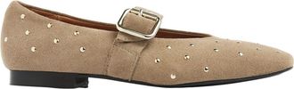 VIA VAI Lou Nina Ballerinas - Dames - Ballerinas - Beige - 40 EU - Leer - Schoenen