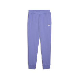 Puma Pantaloni della tuta con logo Essentials da donna, Abbigliamento, Blu, S