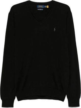 Polo Ralph Lauren Truien - Heren - Ronde hals truien - Zwart - XL - Truien & Vesten