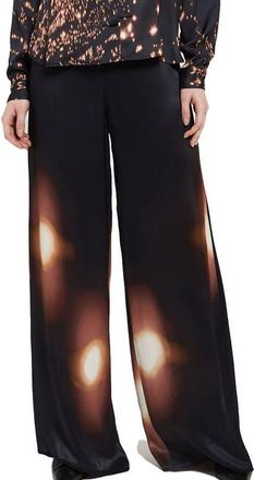 ottod'Ame Wide-Leg Trousers in Black at Nordstrom, Size 46 It