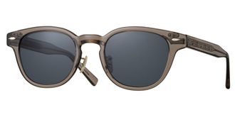 Eyevan 7285 Webb-FP SMK Mens Sunglasses Brown Size 49