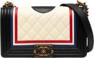 Chanel Pre-owned The Boy Shoulder Bag - Dames - Vintage Schoudertas - Veelkleurig - ONE Size - Leer - Vintage