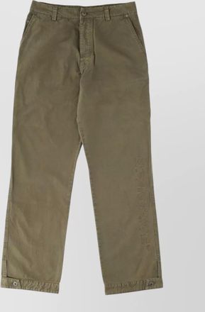 Off-white logo-embroidered chino shorts