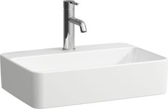 Laufen Laufen - Savoy Lavabo, 380x550x130mm, Rectangular, Con Rebosadero