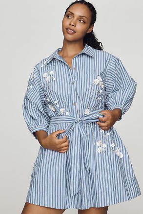 Maeve Mona Mini Shirtdress