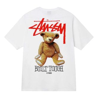 St&uuml;ssy Built Tough T-Shirt White 1904893-WHIT