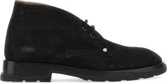 Alexander McQueen Black Suede Boots