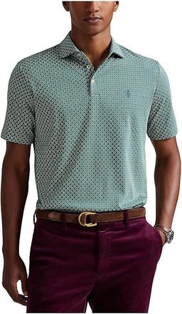 Polo Ralph Lauren Classic Fit Soft Cotton Polo Shirt Mens Clothing Paisley Foulard Fir : 2XL