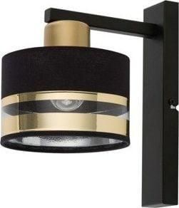 Sigma Pro 32153 L&aacute;mpara De Pared Negra Y Dorada Elegante