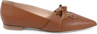 Dee Ocleppo Chic Leather Ballerina Flats