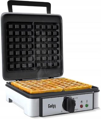 OEM Gofrera Belga, Potente, 1200w, Dos Gofres Grandes