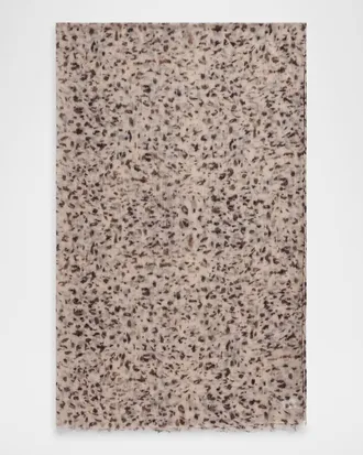 Brunello Cucinelli Printed Cashmere Scarf