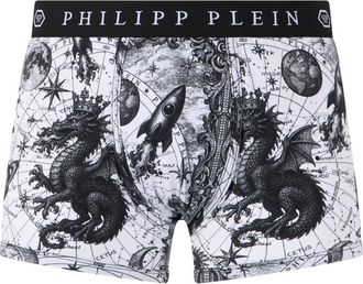 Philipp Plein Hombre, Ropa interior, Blanco, Talla: XL