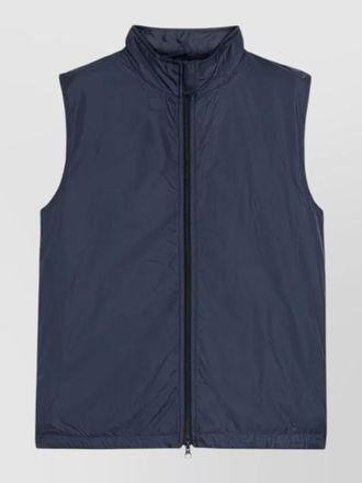 Aspesi vernes waistcoat sleeveless high collar