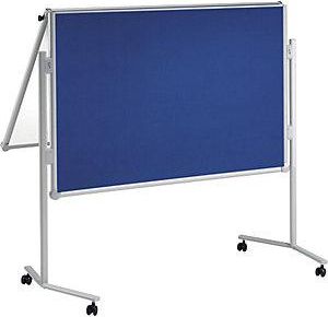 Maul Panel Para Conferencias Pro Plegable Tela Azul / Panel