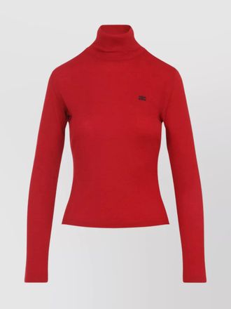 Celine wool turtleneck long sleeve top