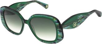 Christian Lacroix CL5135 549 Womens Sunglasses Green Size 54