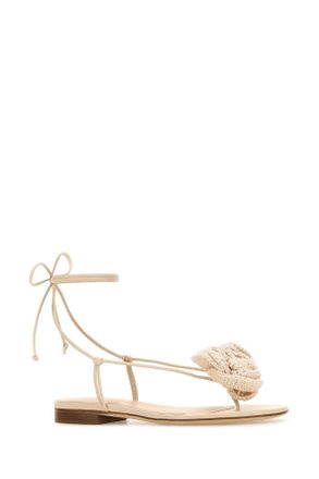 Magda Butrym Wrap Sandal - Cream