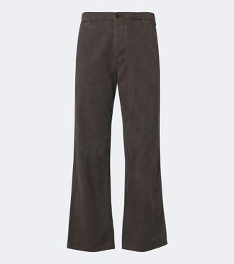 The Row Ramil cotton wide-leg pants