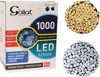 OEM 1000 Luces Led Para &Aacute;rbol De Navidad Con Sincronizaci&oacute;n Musical Y Regulador De Intensidad, Aptas Para Exteriores (ip44), Luz Blanca C&aacute;lida Y Fr&iacute;a, Com