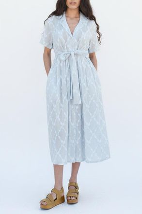 Ace & Jig Sabine Button Front Collared Midi Dress in Sonnet at Nordstrom, Size 3X-Large