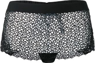 La Perla Macrame Tale french knickers - Nero