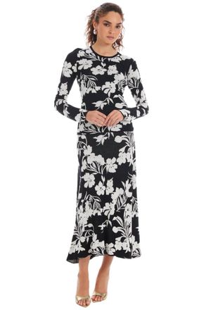 Allison Floral Rita Top In Shadow Floral