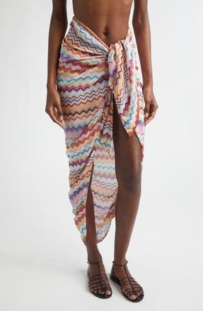 Missoni Zigzag Pareo in 0001 White Multi at Nordstrom