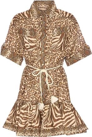 Zimmermann Wanderlust Lantern Mini Dress