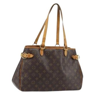 Louis Vuitton Pre-owned Handbags, female, Brown, Size: ONE SIZE Pre-owned Batignolles Horizontal Tote