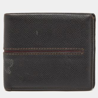 Tod's Tods Brown Leather Bifold Wallet