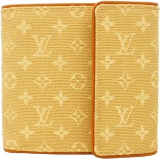Louis Vuitton Beige Wallet (Tri-Fold) (Pre-Owned)
