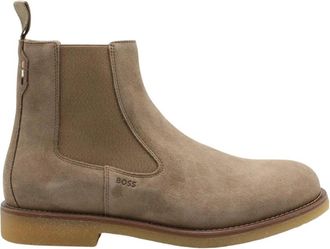 HUGO BOSS Chelsea Boot - Heren - Chelseaboots - Beige - 44 EU - Schoenen